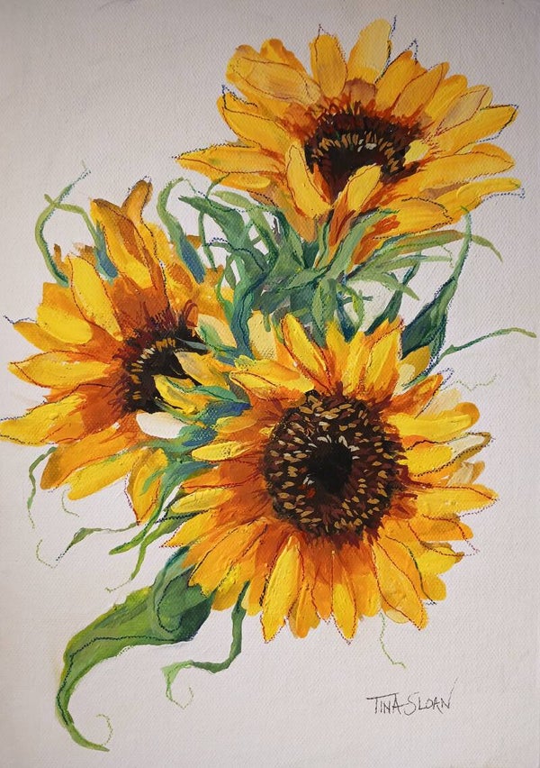 Bright Sunflowers