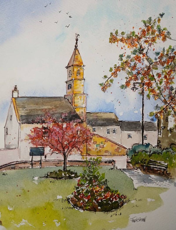 Kilmaurs Clark Gardens in Autumn
