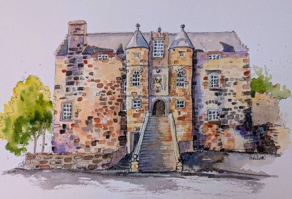 Old Rowallan Castle, Ayrshire