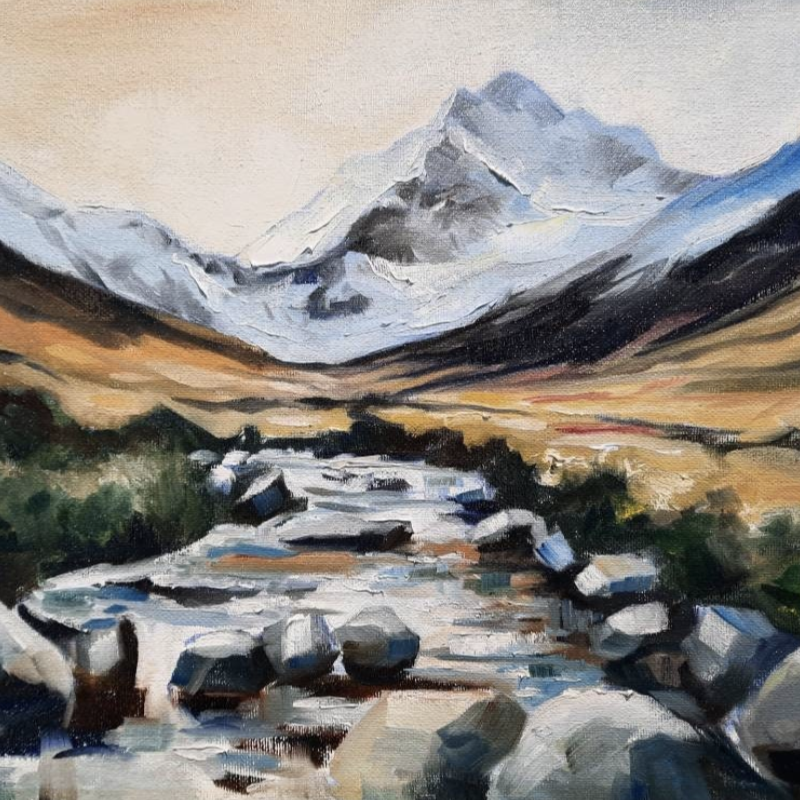 Glen Sannox A4 £25 A3 £35