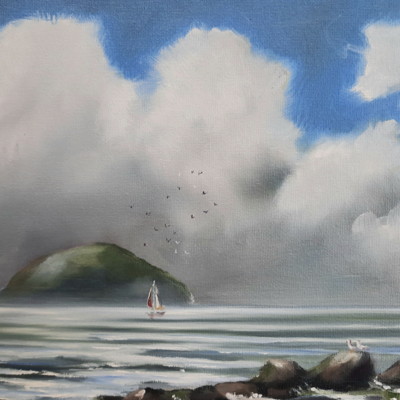 Ailsa Craig Before the Storm A4 £25 A3 £35