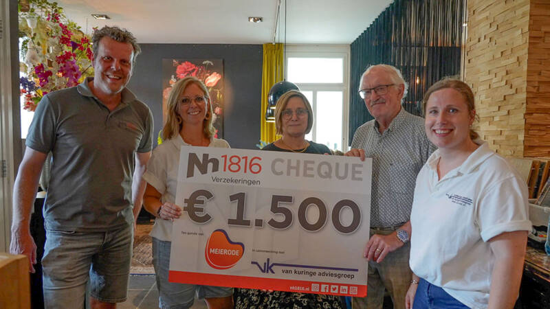 Cheque €1500