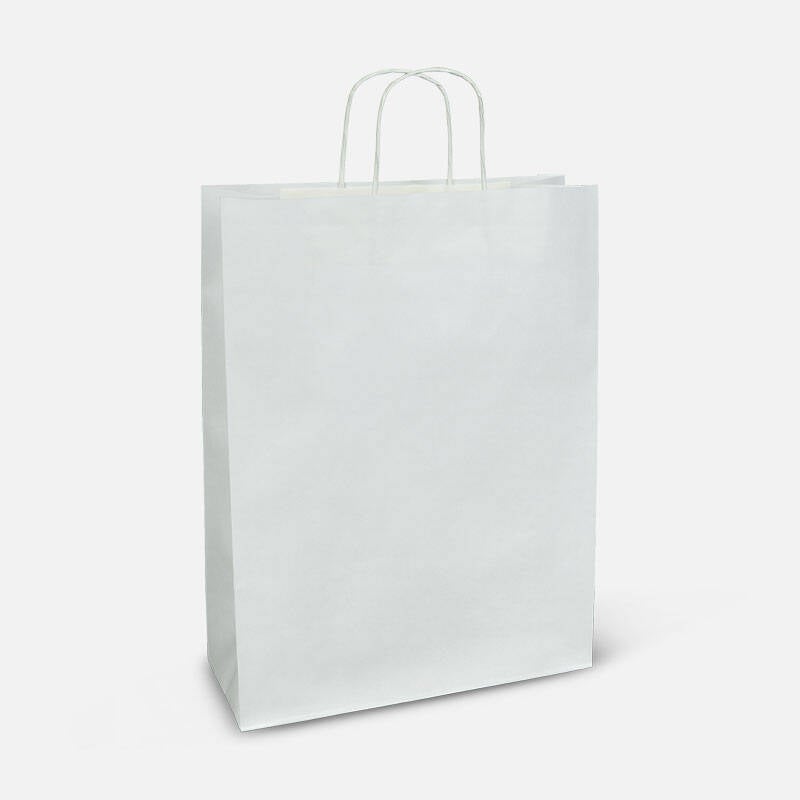 Beispielfoto KORDEL - Papiertragetasche mit gedrehten Papierkordeln