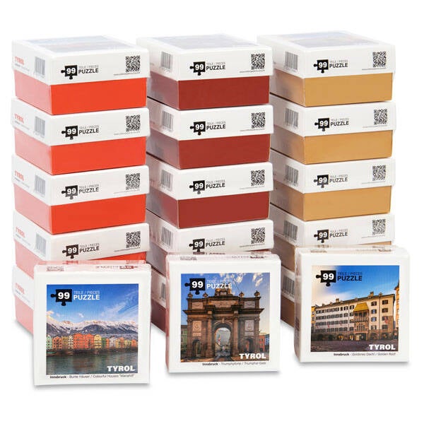 99 Teile Puzzle - Display - Nachfüllset