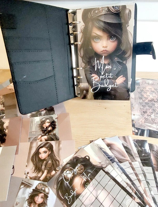 🎀 Classeur Budgétaire “BABYDOLL” – Complet A6 🎀