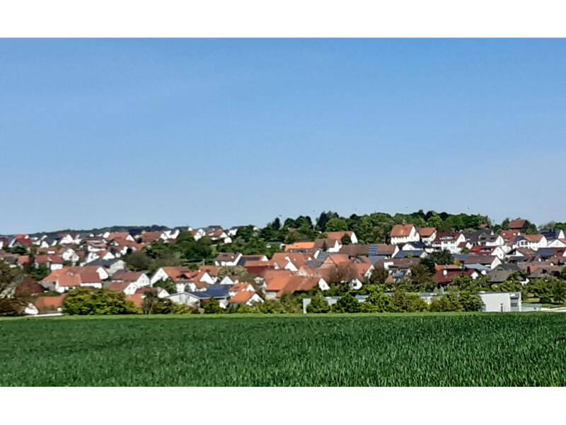 Blick nach Beiningen