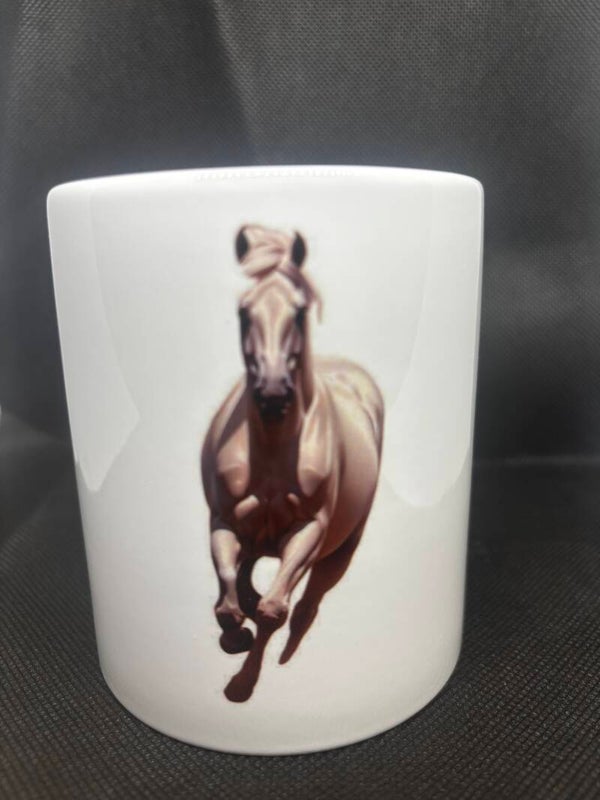 Mug cheval au galop