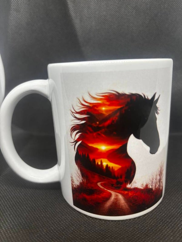 Mug cheval