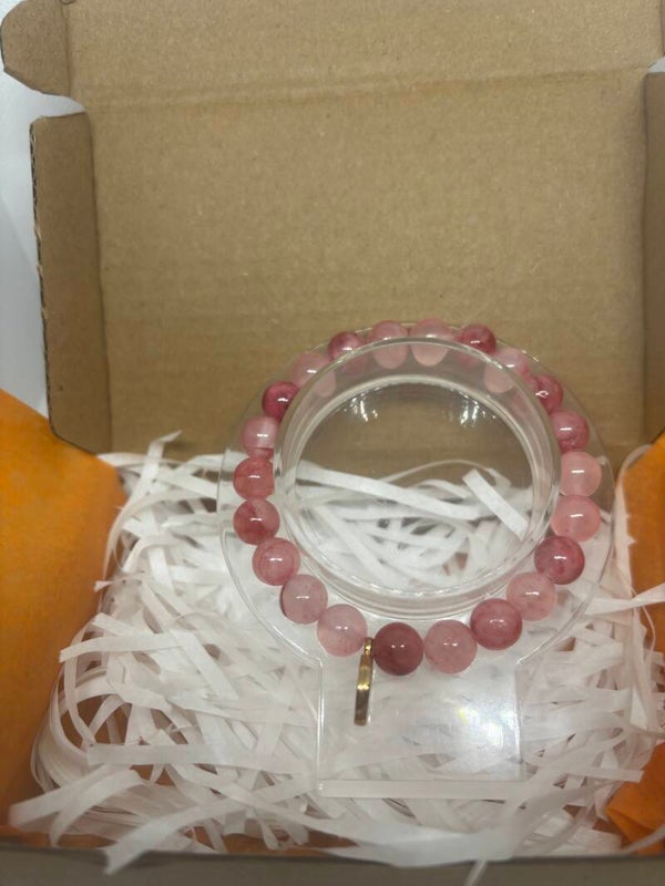 Bracelet Jade rose