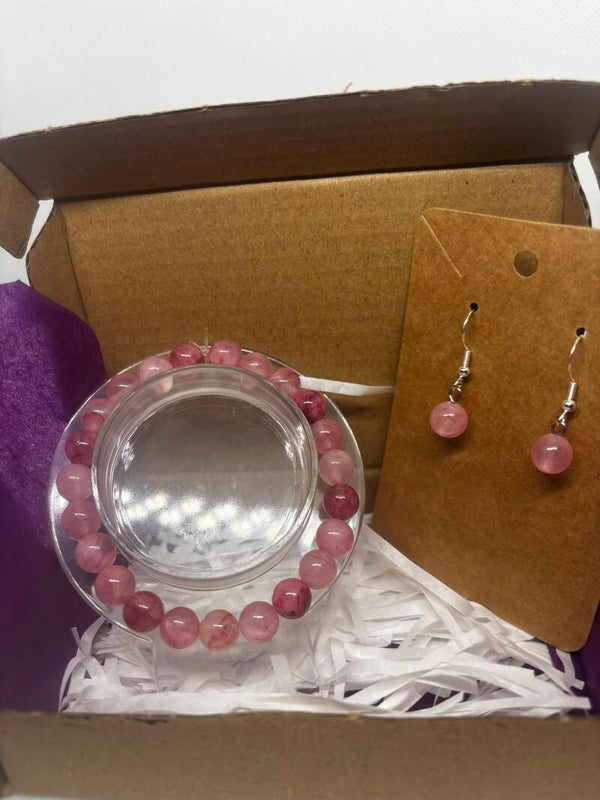 Coffret Bijoux Rose Tendresse