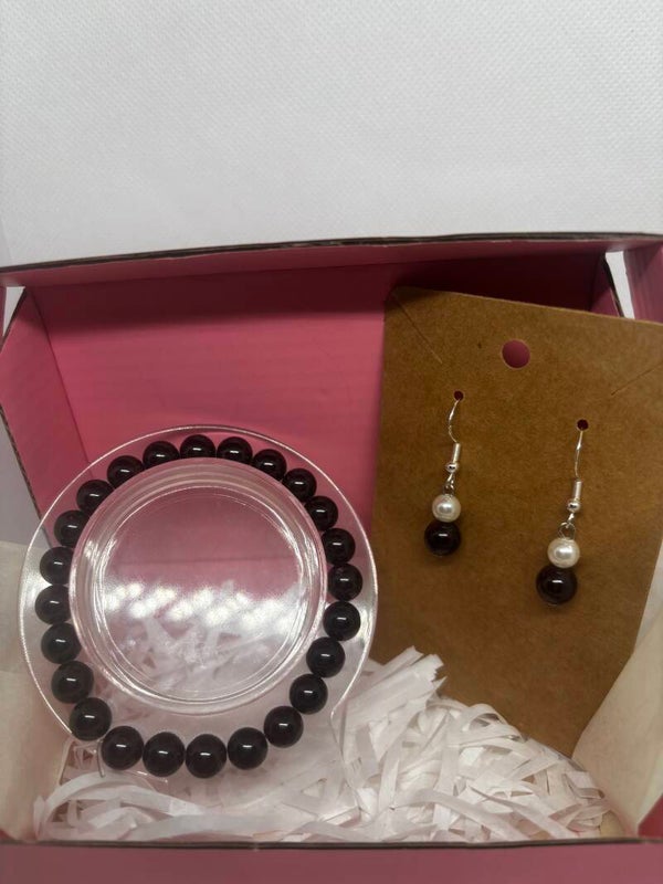 Coffret Bijoux Noir Élégance