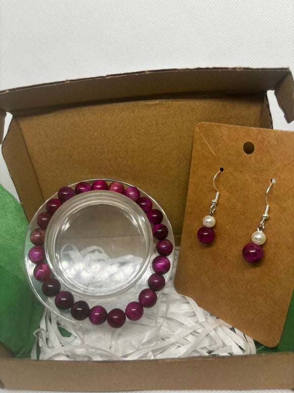 Coffret Bijoux Fuchsia