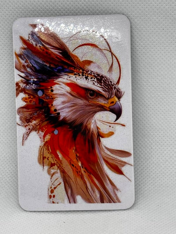 Magnet Tête d’aigle artistique