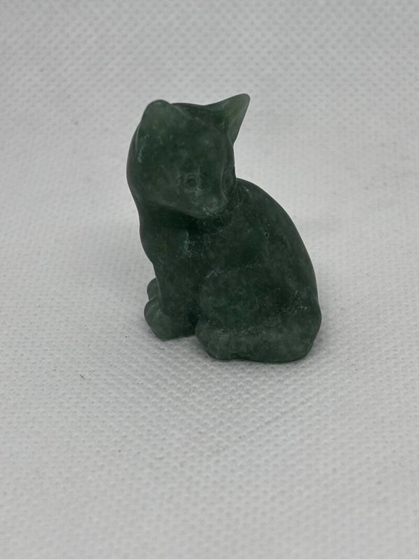 Chat fantaisie vert