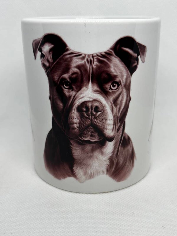 Mug Chien Type American Staffordshire Terrier