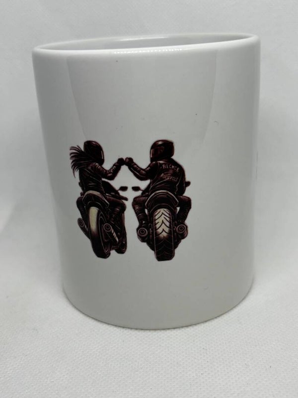 Mug Couple Motards