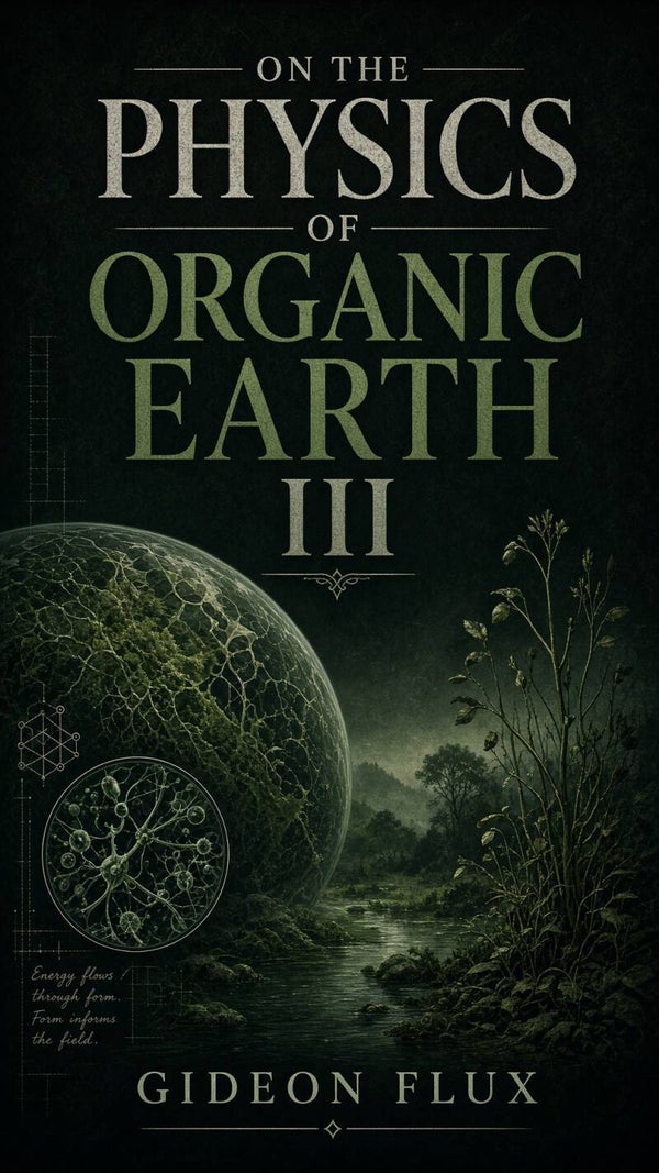 On The Physics of Organic Earth III (Preview)