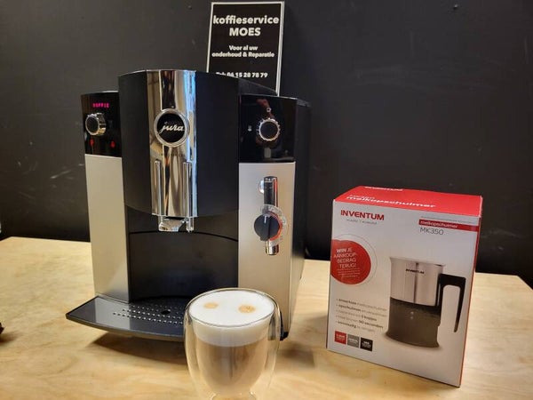 Jura C55 Gereviseerd Jura koffiemachine compleet met melkschuimer