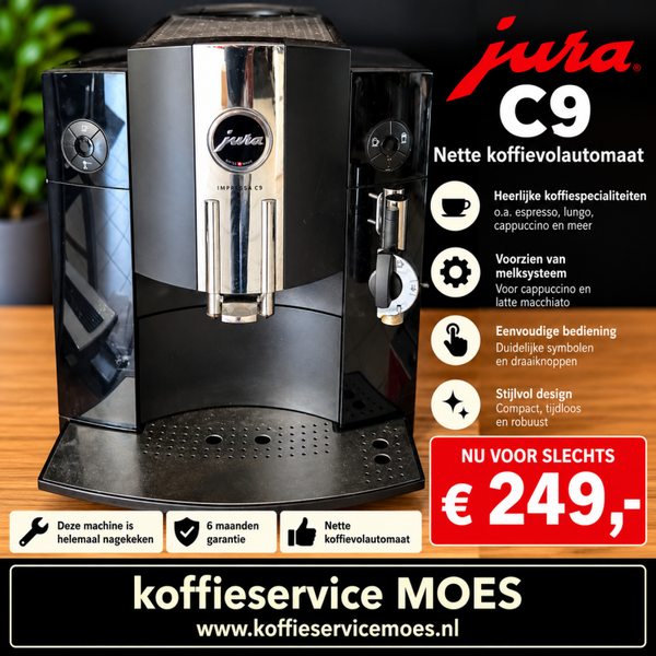 Jura C9 gebruikt gereviseerd