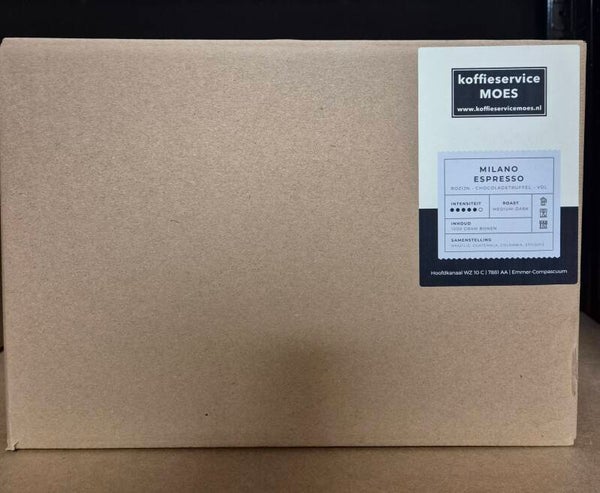 Milano Espresso koffiebonen 8 kg doos