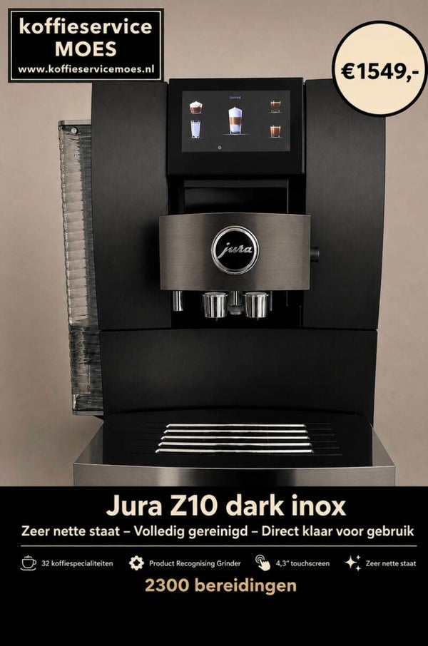 Jura Z10 Dark Inox 2300 bereidingen