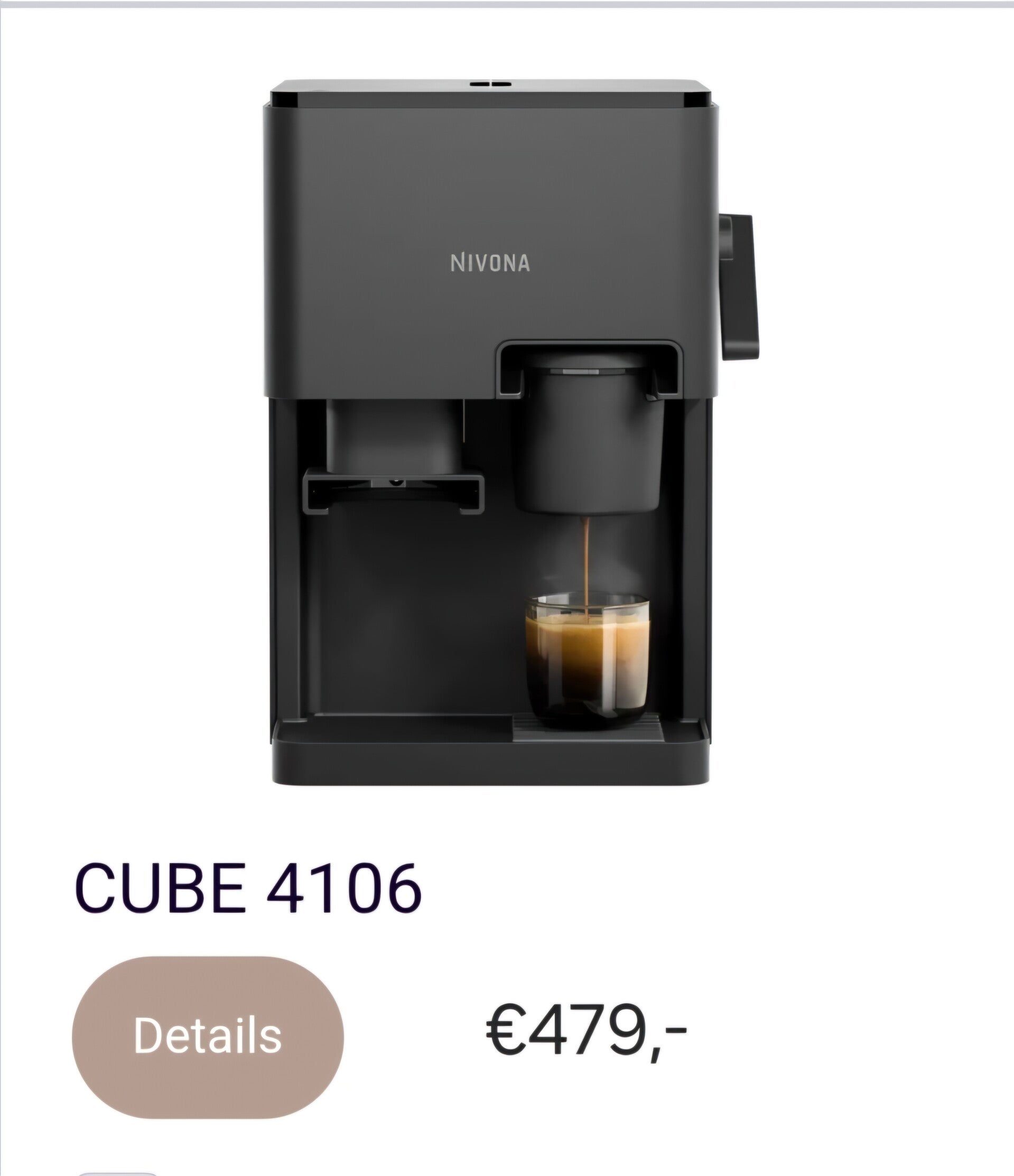 Nivona cube 4106 black