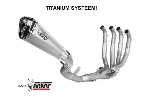 Uitlaat / Echappement ZX10-R '16- MIVV RVS full system with Delta Race silencer