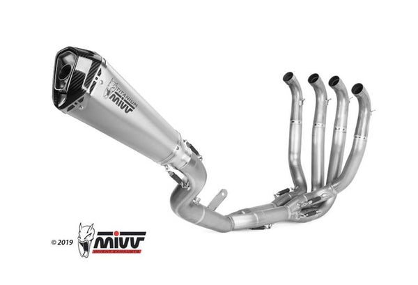 Uitlaat / Echappement ZX10-R '16-MIVV Power EVO titanium full system with Delta Race silencer
