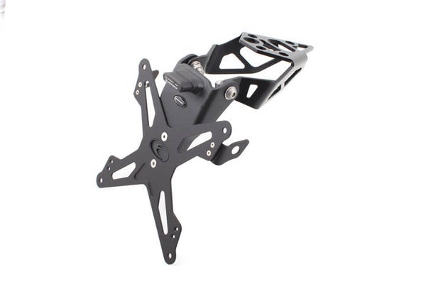 Nummerplaathouder / Support de plaque - Triumph Daytona 675/R '13-'17 // Street Triple/R '13- Evotech