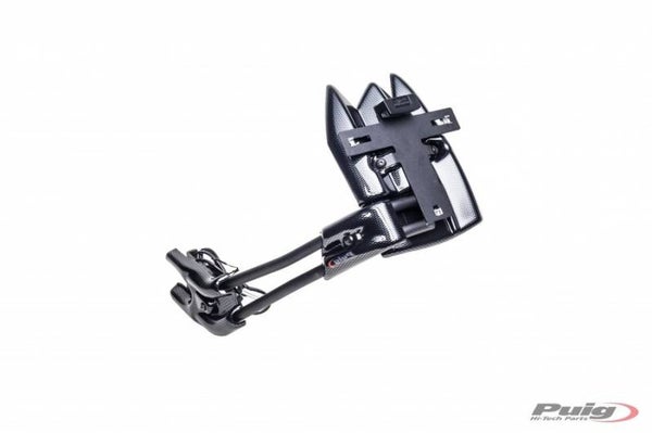 Nummerplaathouder / Support de plaque - Yamaha T-MAX 530 '12-'16 - Puig Carbon Look Rear Tyre Mount