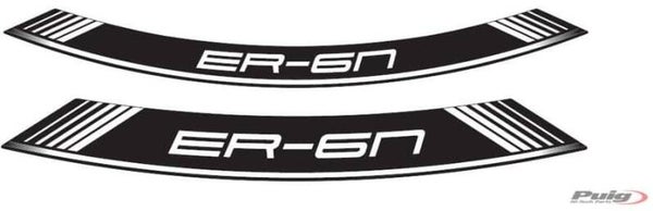 Velglint / Liseret jantes - logo Kawasaki ER6  -  Puig