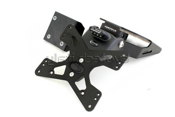 Nummerplaathouder / Support de plaque - Triumph Speed Triple 1050 '16- Evotech