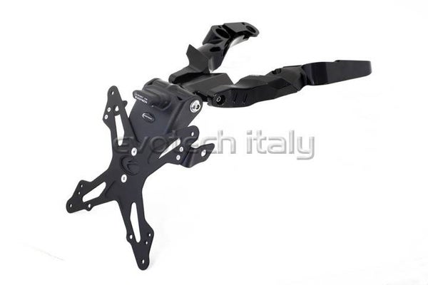 Nummerplaathouder / Support de plaque - Ducati Monster 821/Dark/Stripe / 1200S Stripe Evotech