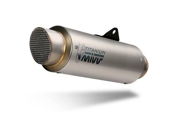 Uitlaat / Echappement Suzuki GSX-R1000 '17- MIVV GP PRO titanium Slip-on