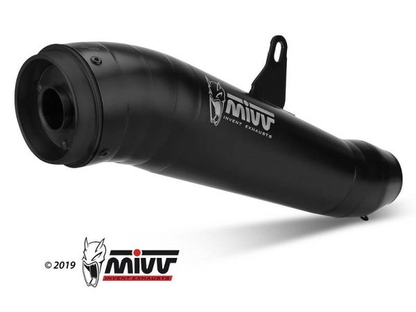 Uitlaat / Echappement Honda CB1000R '08- MIVV Ghibli Black Slip-on