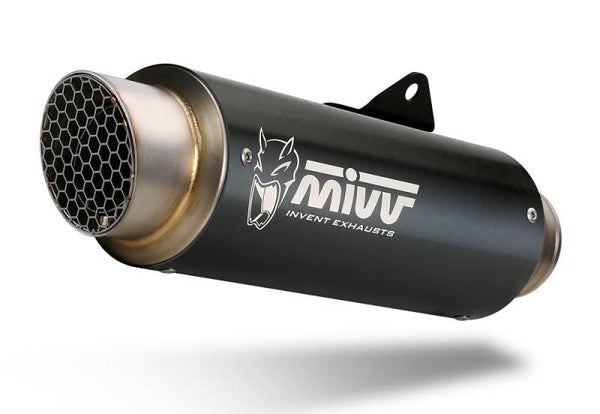 Uitlaat / Echappement Kawasaki Z900 '17- MIVV GP PRO Steel Black Slip-on