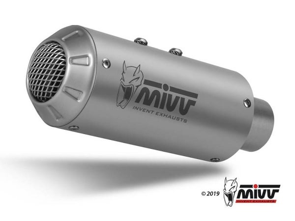 Uitlaat / Echappement Yamaha R1 '15- MIVV MK3 Slip-on