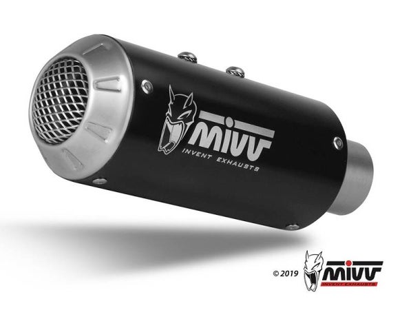 Uitlaat / Echappement Honda CB1000R '18- MIVV MK3 Slip-on