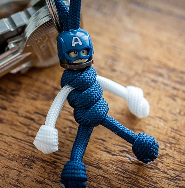 Sleutelhanger / Porte clé : Buddy keyring Captain America