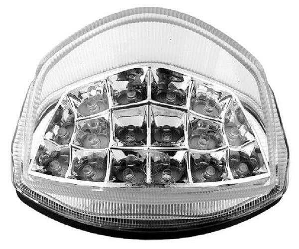 Achterlicht / Feu arrière - Suzuki GSR750 '10-'16 - Clear LED Chrome with indicators