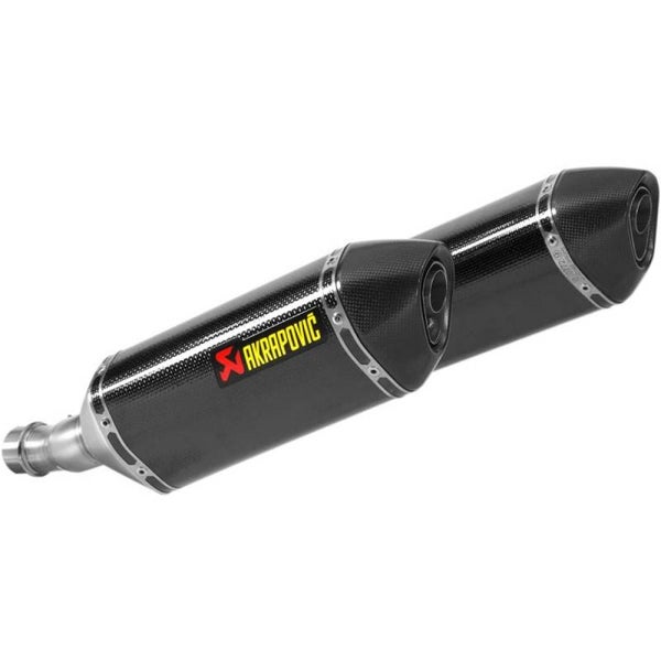 Uitlaat / Echappement Kawasaki Z1000 '14- Akrapovic Slip-On Line