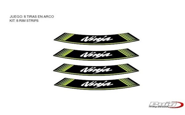 Velglint / Liseret jantes - logo Kawasaki Ninja - Puig