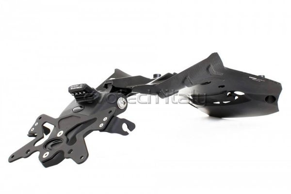 Nummerplaathouder / Support de plaque - Ducati Multistrada 1200 '15-/ Enduro/ Pikes peak '16/ 1260 '18- Evotech