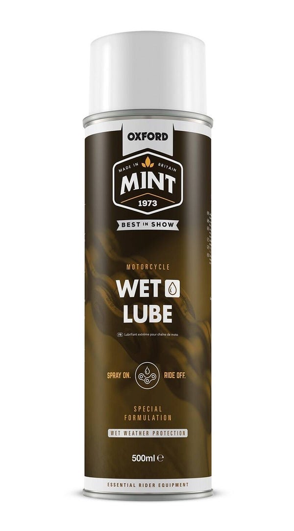 Onderhoud Kettingspray / Entretien spray pour chaine - Wet Lube 500ML Mint - Oxford