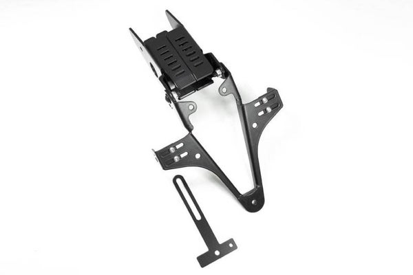 Nummerplaathouder / Support de plaque - P&W Highsider Aprilia SL750 Shiver '07-