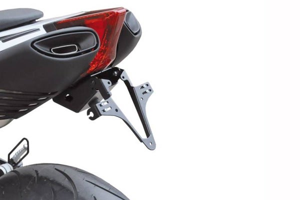 Nummerplaathouder / Support de plaque - P&W Highsider Aprilia DORSODURO 750 '12-'15