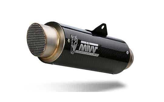 Uitlaat / Echappement Kawasaki Z900 '17- MIVV GP PRO carbon Slip-on