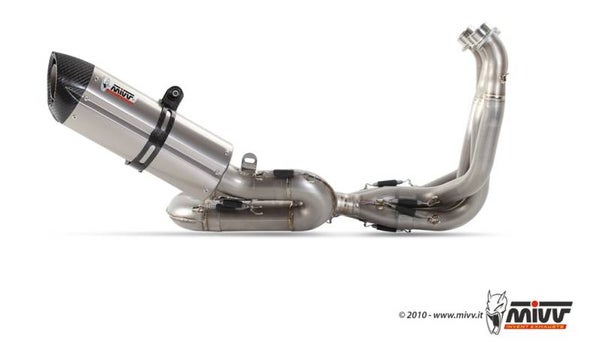 Uitlaat / Echappement Honda CBR1000RR '08- MIVV Suono RVS Full System