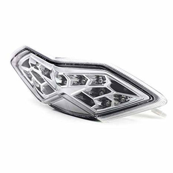 Achterlicht / Feu arrière - Kawasaki Z1000 (SX) '10-'13 - Clear LED Chrome with indicators