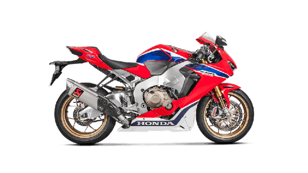 Uitlaat / Echappement Honda CBR 1000RR 17'- Akrapovic titanium Slip-On Line 